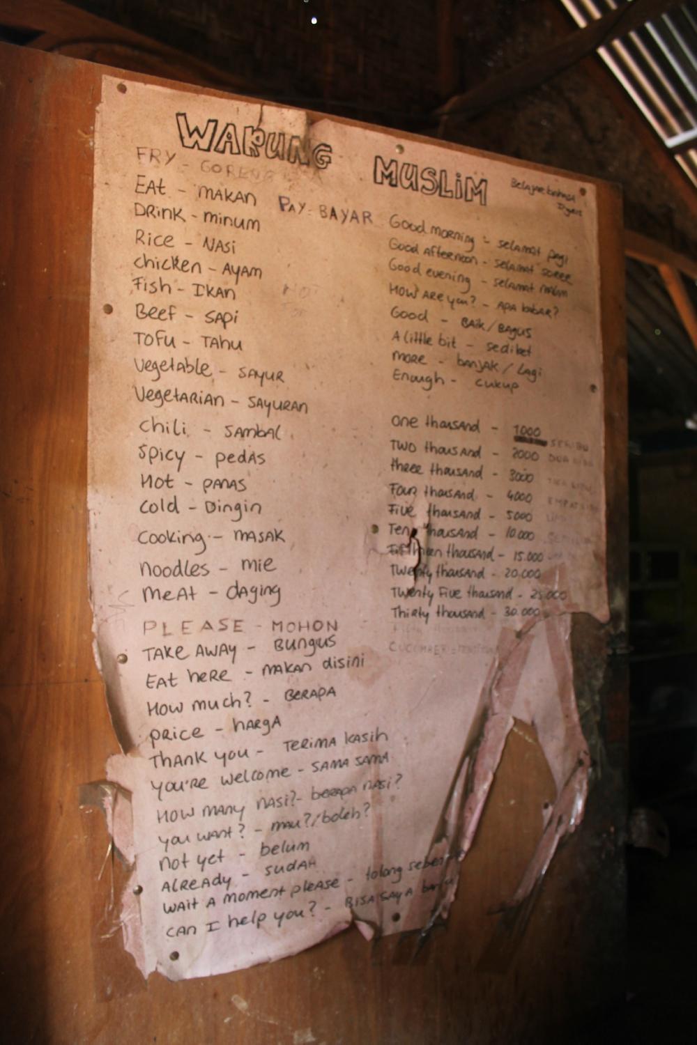 Warung Muslim Gili Air